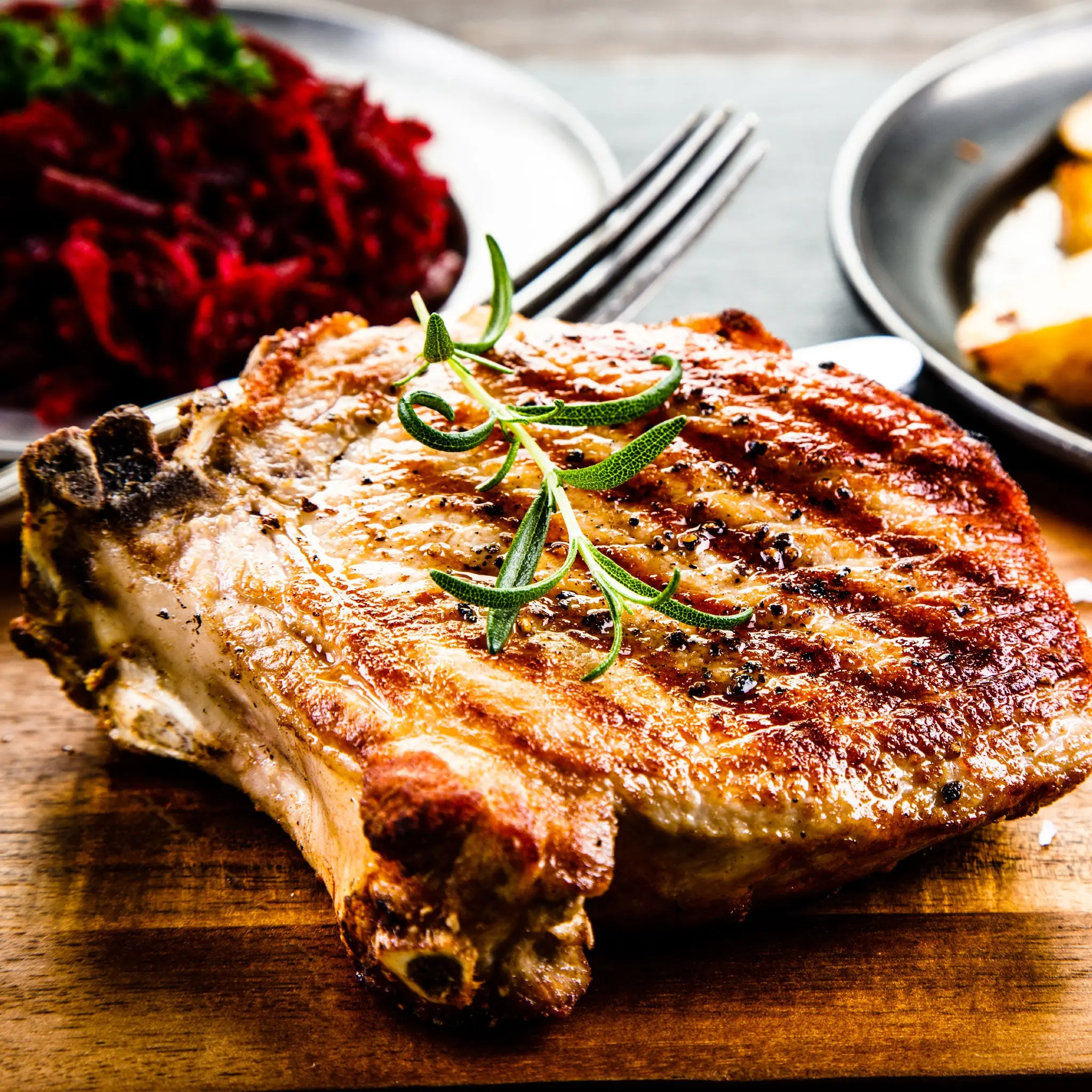 Smoked Bone-in Pork Chops